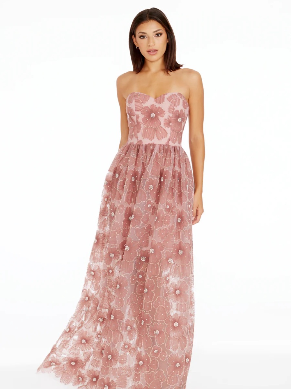 Audrina Sheer Dress